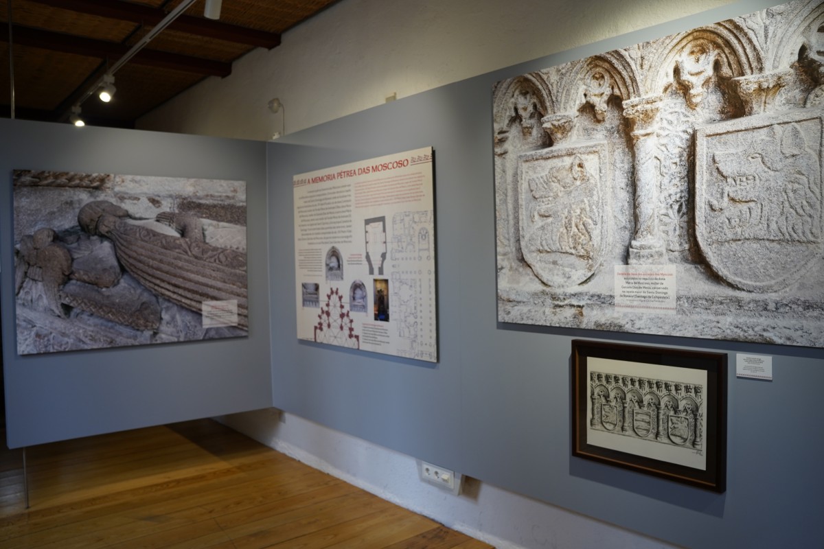 Fotografía da exposición As Moscoso